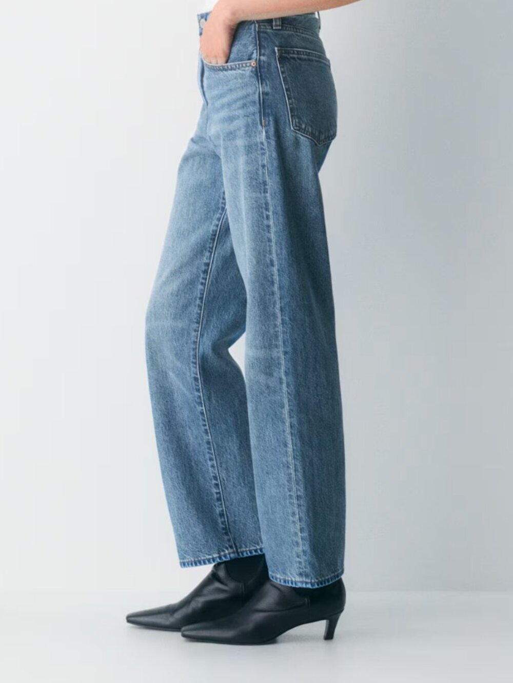 Denim Forum 90's Marlo High Rise, 28 - Picture 2 of 8